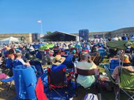 Audience at Newport Jazz Festival