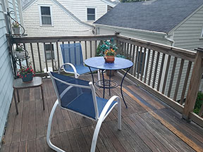 Guesthouse deck