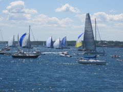 Boats in Newport to Bermuda Race
