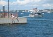 Taking water taxi home after Jazz Festival