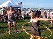Hula hooping at the 2010 Newport Folk Festival