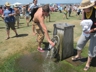 Getting refreshed, 2011 Newport Folk Festival