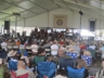 Performance under the tent  inside fortress walls