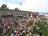The scene along a fortress wall, Folk Festival 2013