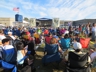 Audience in front of the main stage at Fort Adams, Jazz Festival 2013