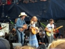Final performance with surprise super-star artists at the Fort stage, Folk Festival 2015
