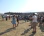 Dancing at the Quad Stage, Folk Festival 2016