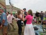 Dancing at the Fort stage, Jazz Festival 2016