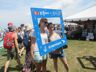 Having fun with National Public Radio picture frame, Folk Festival 20