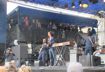 Chicano Batman on Fort stage, Folk Festival 2017