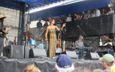 Rhiannon Giddens on Fort stage, Jazz Festival 2017