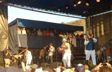 Jon Batiste and the Preservation Hall Jazz Band at the Folk Festival 2018 finale