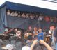 Mumford & Sons performing on Fort stage with Mavis Staples, Folk Festival 2018