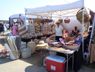 African vendor at the Jazz Festival 2018