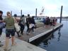 Departing from the festival by water taxi, Jazz Festival 2018