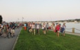 Time to go home after a great day of music, Folk Festival 2019