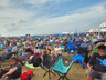 Crowd at the Fort Stage, Jazz Festival 2023