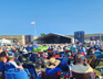 Packed house at the Fort Stage, Jazz Festival 2023