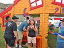 Guest enjoying the Great Chowder Cook-off in Newport