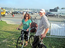 Biking to the Newport Folk Festival